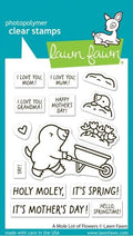 A Mole Lot of Flowers - Clear Stamps