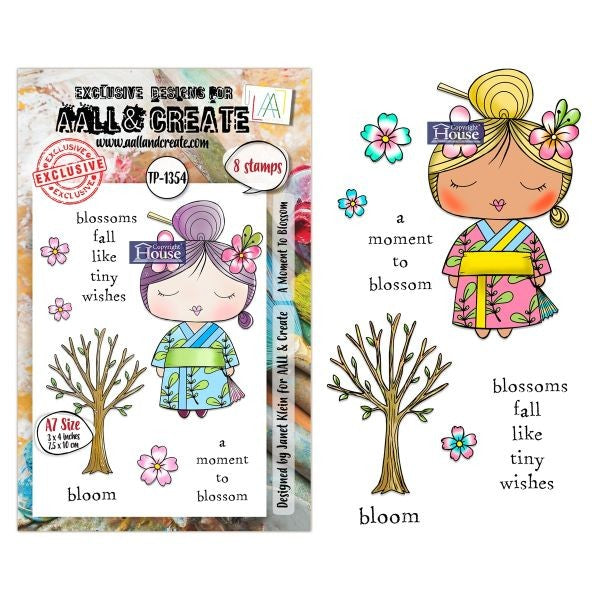 A Moment to Blossom - Clear Stamps