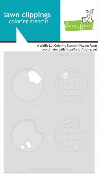 A Waffle Lot - Coloring Stencils