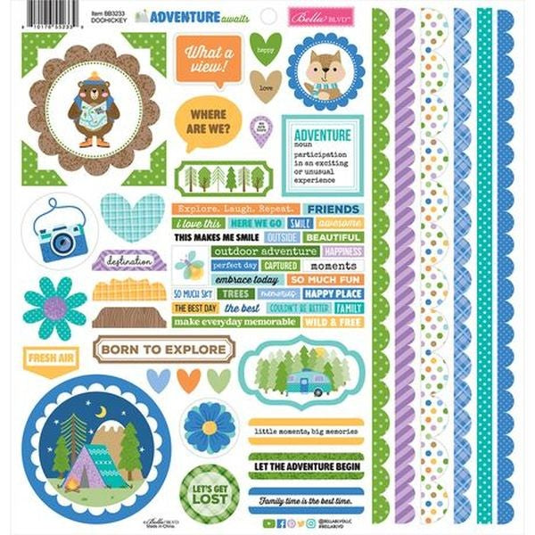 Adventure Awaits - Doohickey Stickers