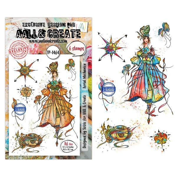 Aerial Mechanica - Clear Stamps