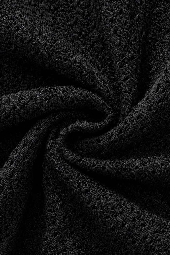 AirWeave Knit Shirt BLACK