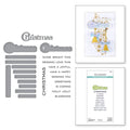All About Christmas Collection - Christmas Sentiments Stamp & Die Set