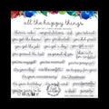 All the Happy Things - Clear Stamps