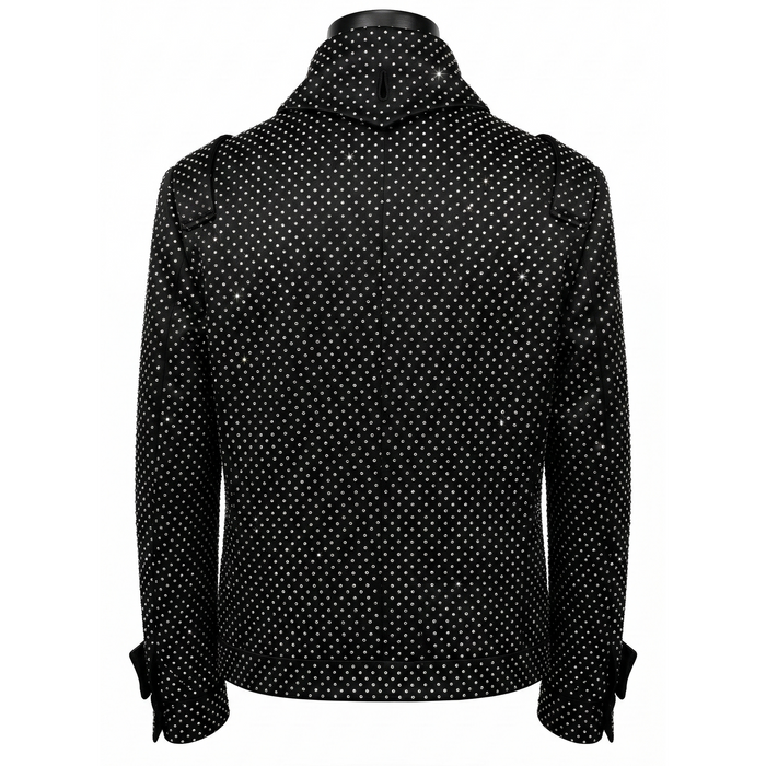 Angelino Crystal Obsidian Monarch Jacket