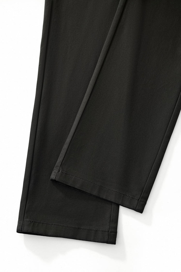 Apex Drawstring Stretch Pants BLACK