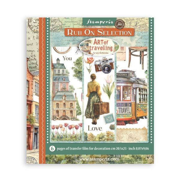 Art of Travelling - Rub On Selection
