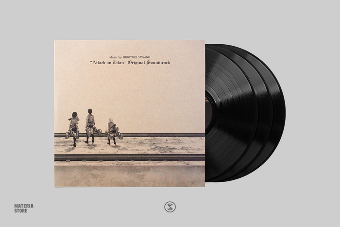 Attack on Titan Season 1 (Original Soundtrack) - Hiroyuki Sawano (3xLP Vinyl Record)