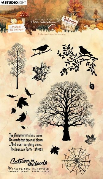 Autumn in the Woods - Autumn Time Has Come - Clear Stamps