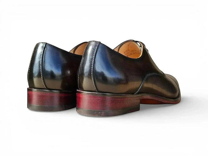 Avon Cap Toe Oxford in Leather Sole