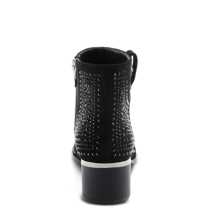 Azura Heavena Black Crystal Boot