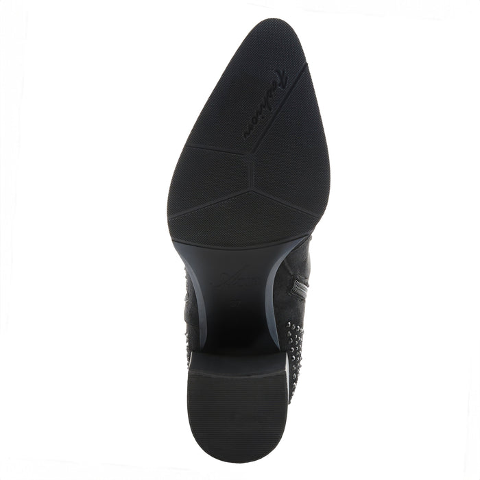 Azura Heavena Black Crystal Boot