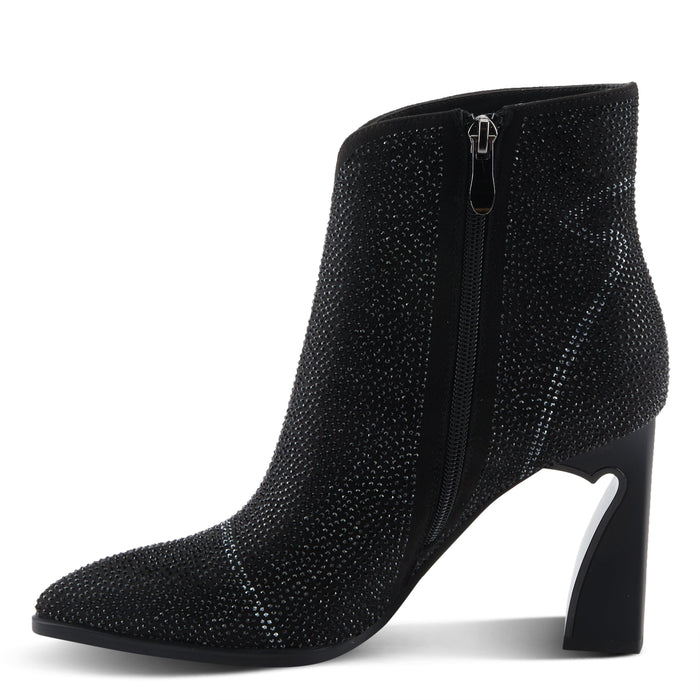 Azura Ohlala Black Crystal Boots