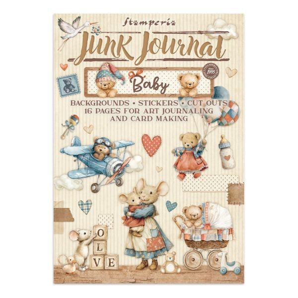 Baby - Junk Journal Backgrounds, Stickers & Cut Outs