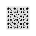 Baby - Stencil - Star and Moon