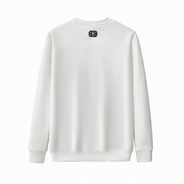 Barocco Midnight Roar sweatshirt WHITE