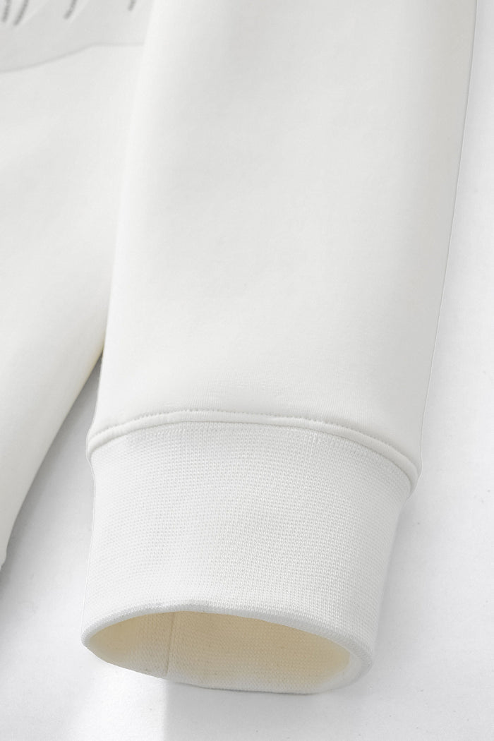 Barocco Midnight Roar sweatshirt WHITE