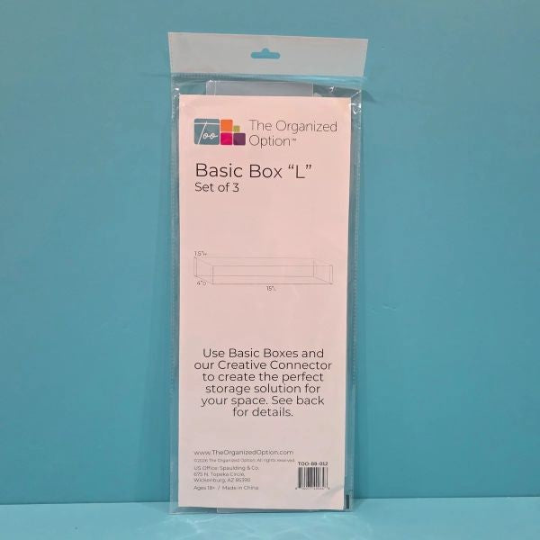 Basic Box L - 4x15xx1.5 - Set of 5