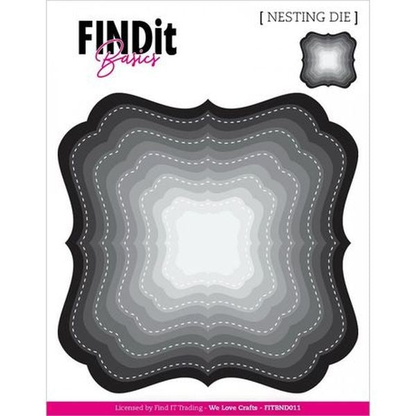 Basics Nesting Dies - Deco Squares