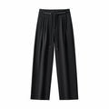 Belmont Pleated Trousers BLACK
