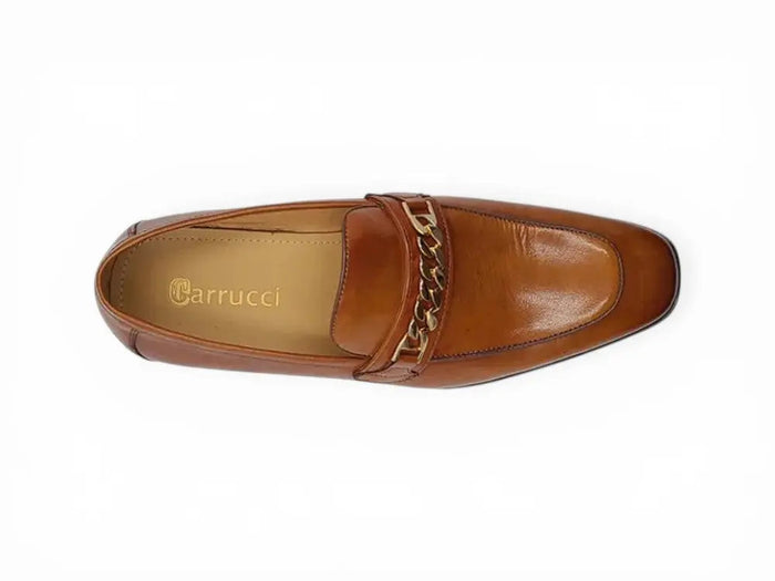 Beveled Squared Toe Loafer