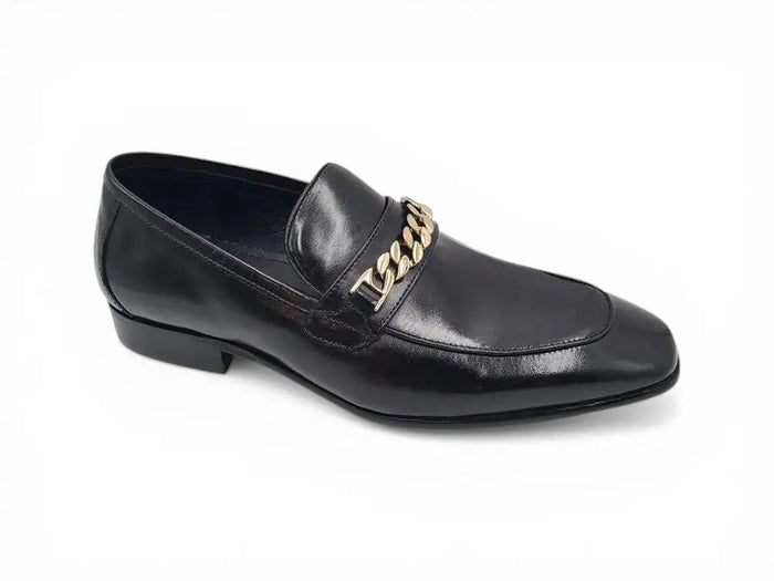 Beveled Squared Toe Loafer