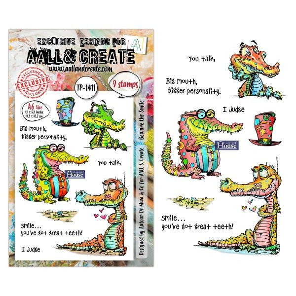 Beware the Smile - Clear Stamps