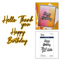 Big & Bold Sentiments - Dies