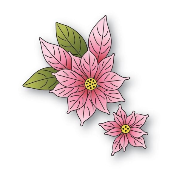 Blooming Poinsettias - Dies