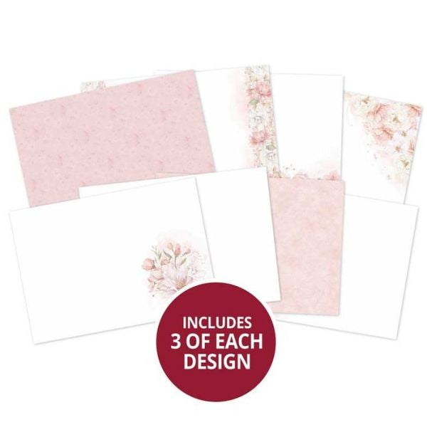 Blushing Blossoms - Luxury Card Inserts