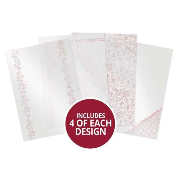 Blushing Blossoms - Luxury Foiled Acetate