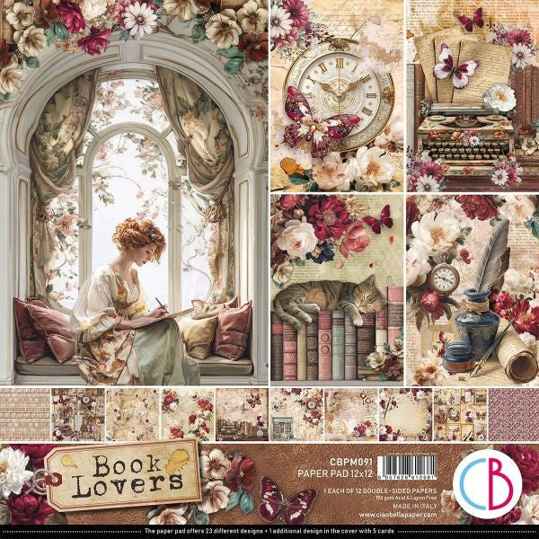 Book Lovers - 12x12 Paper Collection
