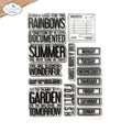 Botanical Blend Collection - Best Kind of Days - Clear Stamps