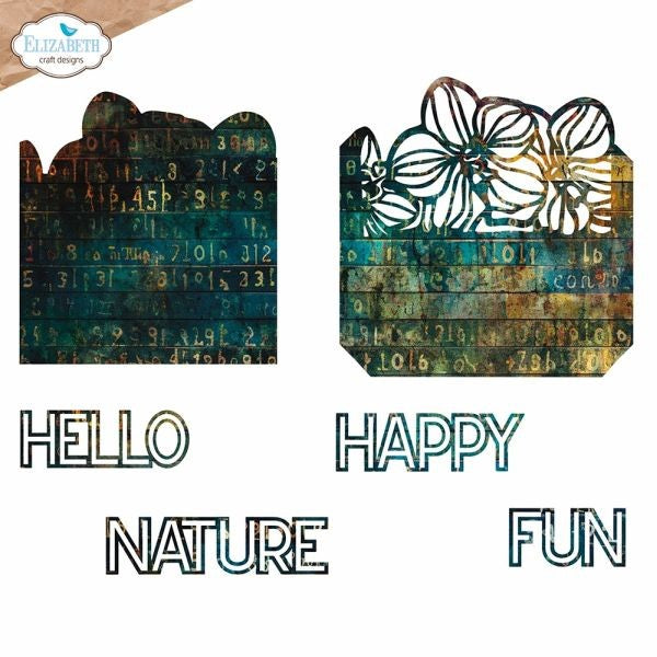 Botanical Blend Collection - Pocket with Flowers - Dies