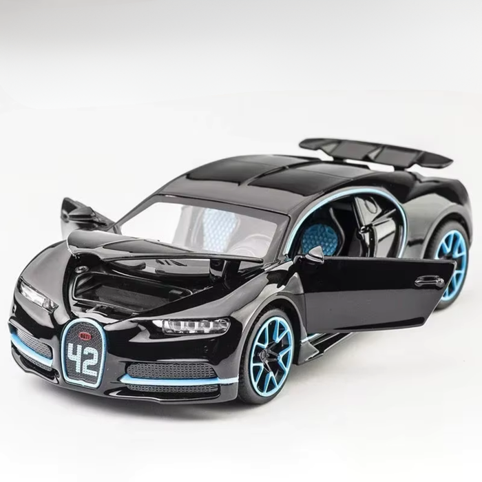 Bugatti Chiron Diecast Model Car – PocketGarage Edition