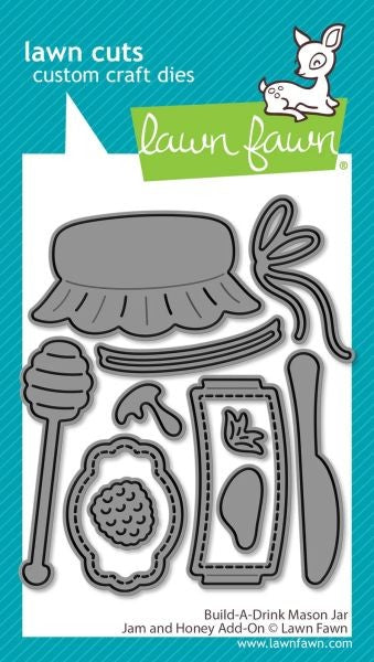 Build-A-Drink Mason Jar Jam and Honey Add-On Dies