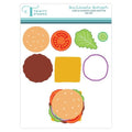 Buildable Burger Dies - Circle Card Add On