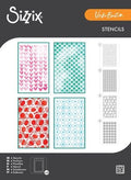 Buildables Backgrounds #1 - A6 Stencil Set
