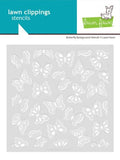 Butterfly Background - Stencil