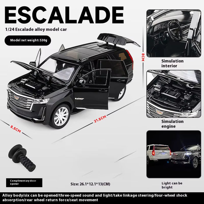 Cadillac Escalade Diecast Model Car – PocketGarage Edition