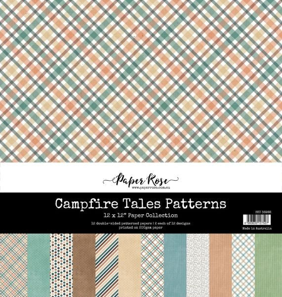 Campfire Tales - 12x12 Paper Collection - Patterns