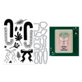 Candy Cane Season - Candy Cane Swag Stamp & Die Set