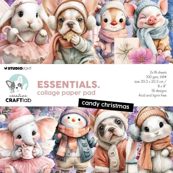 Candy Christmas - 8x8 Paper Pad