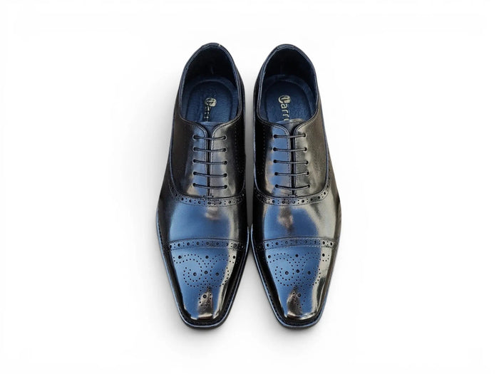 Cap Toe Lace-up in Leather Sole