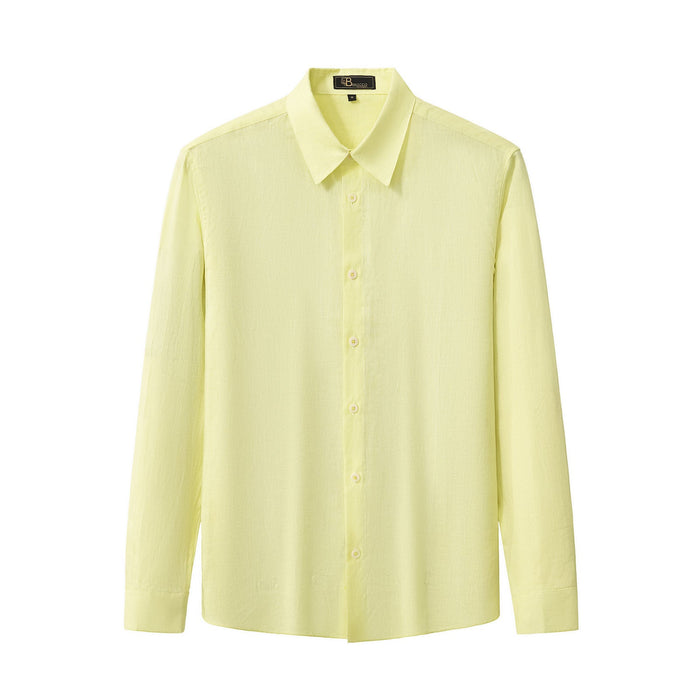 Capri Linen Shirt CANARY