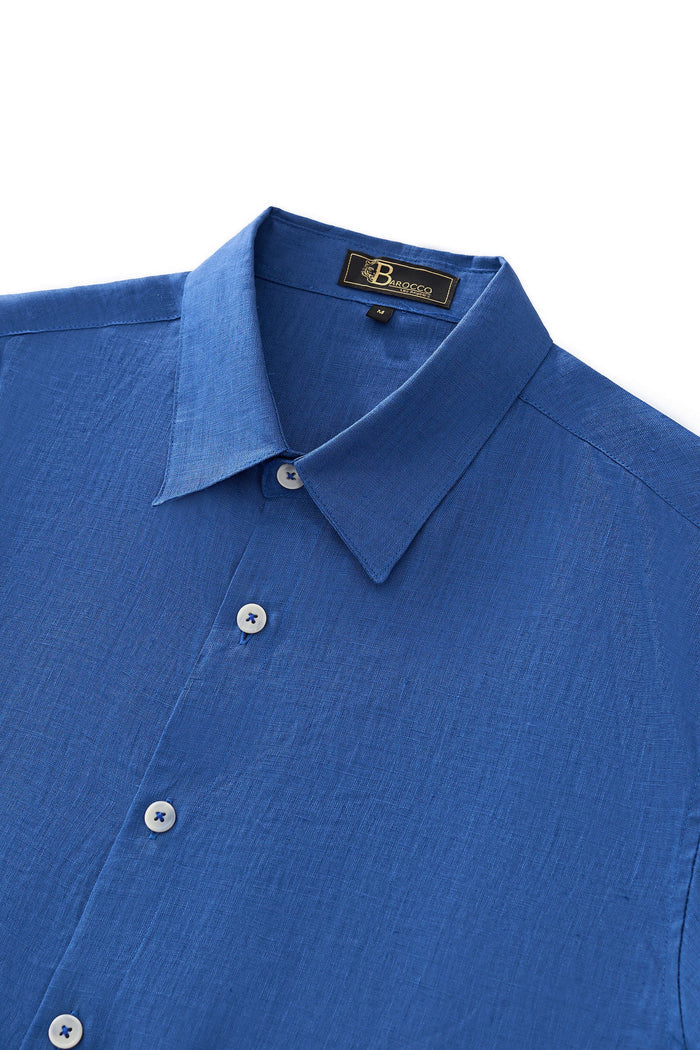Capri Linen Shirt FRENCH BLUE