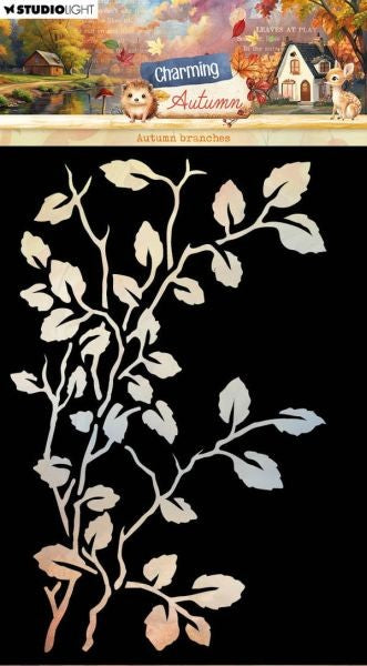 Charming Autumn - Stencil - Autumn Branches