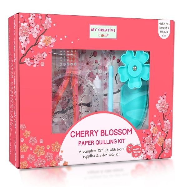 Cherry Blossom - Paper Quilling Craft Kit