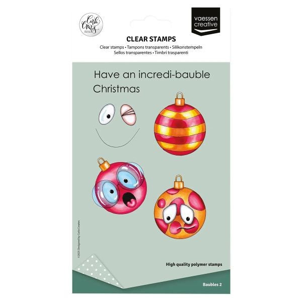 Christmas Baubles 2 - Clear Stamps
