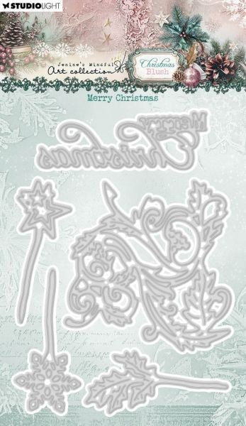 Christmas Blush - Dies - Merry Christmas